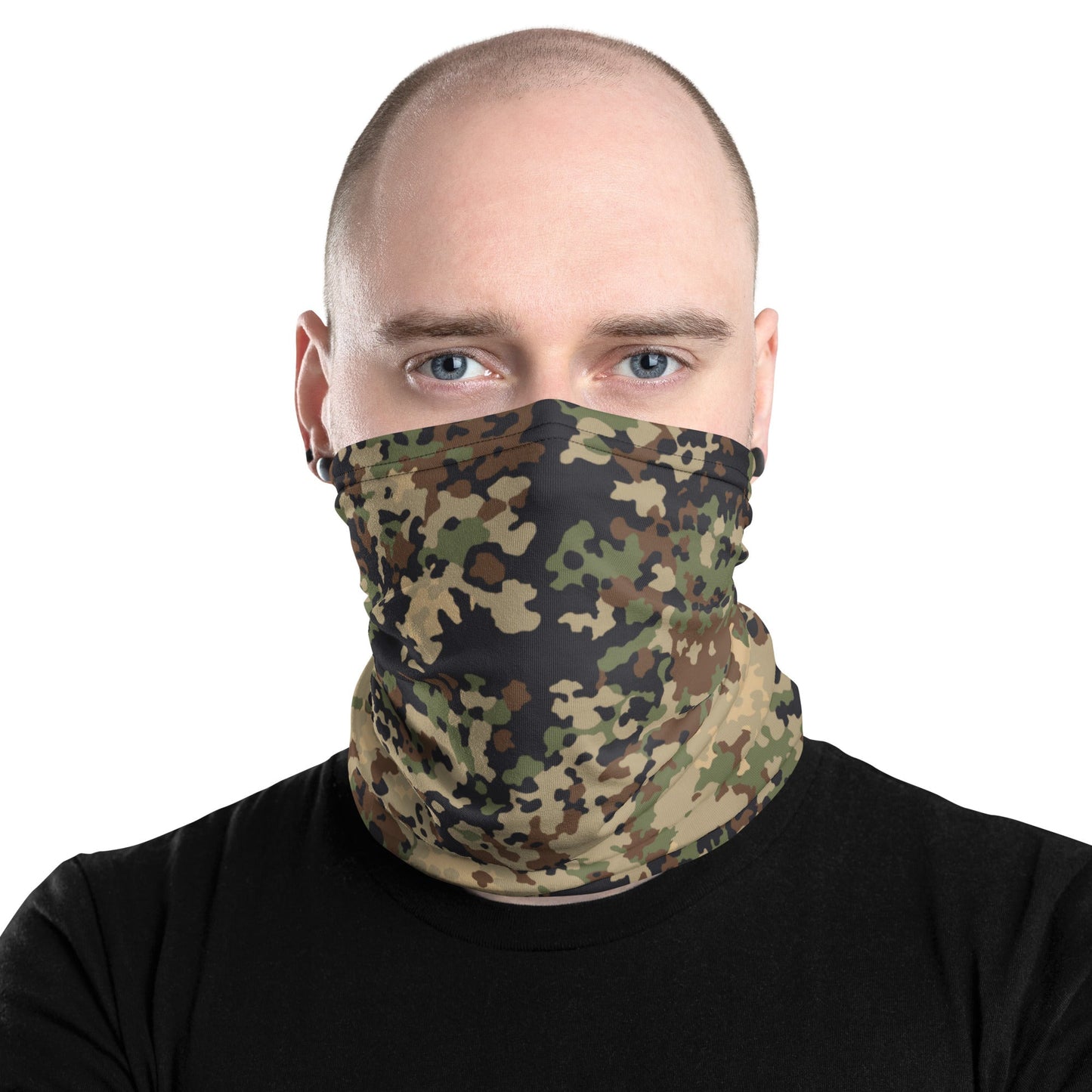 German Flecktarn Multi-terrain CAMO Neck Gaiter - Gaiters