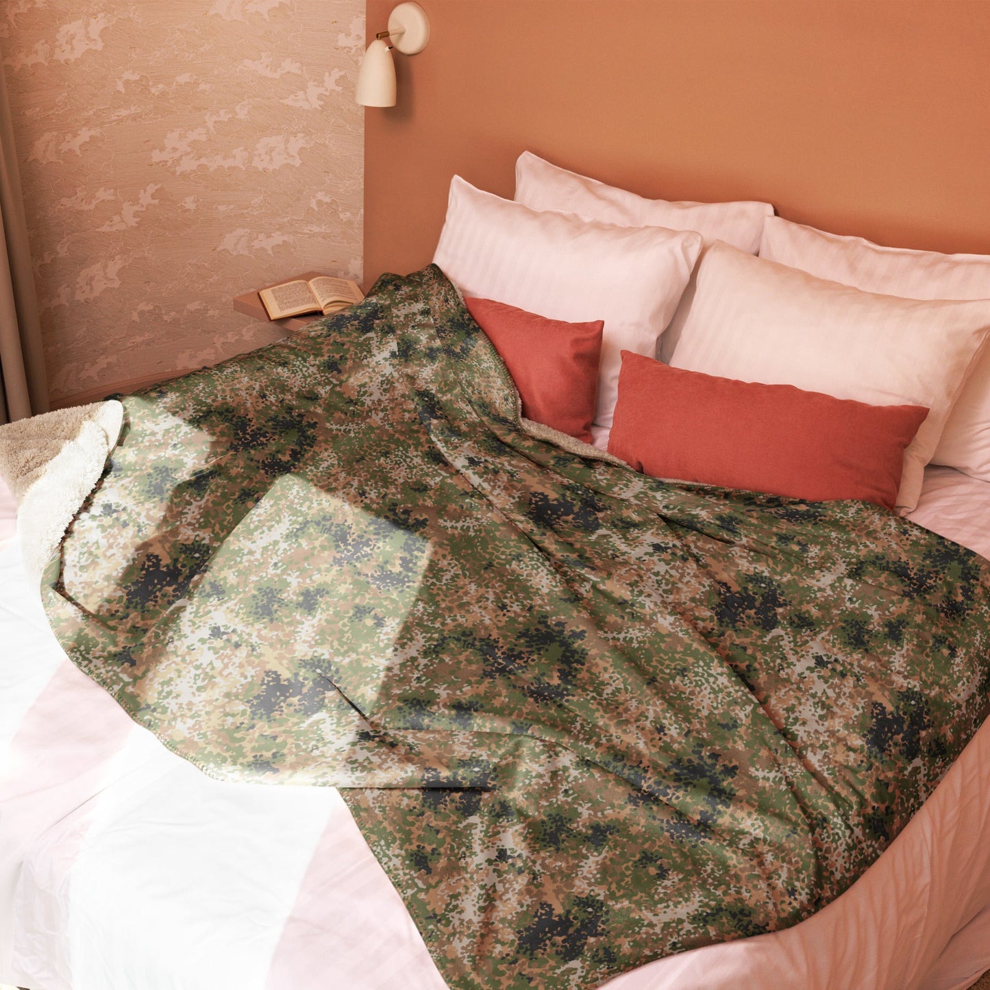 German Flecktarn Multi-terrain CAMO Sherpa Blanket