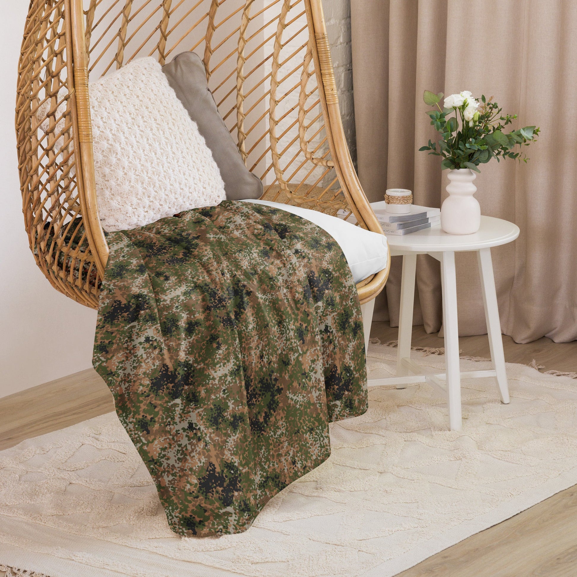 German Flecktarn Multi-terrain CAMO Sherpa Blanket