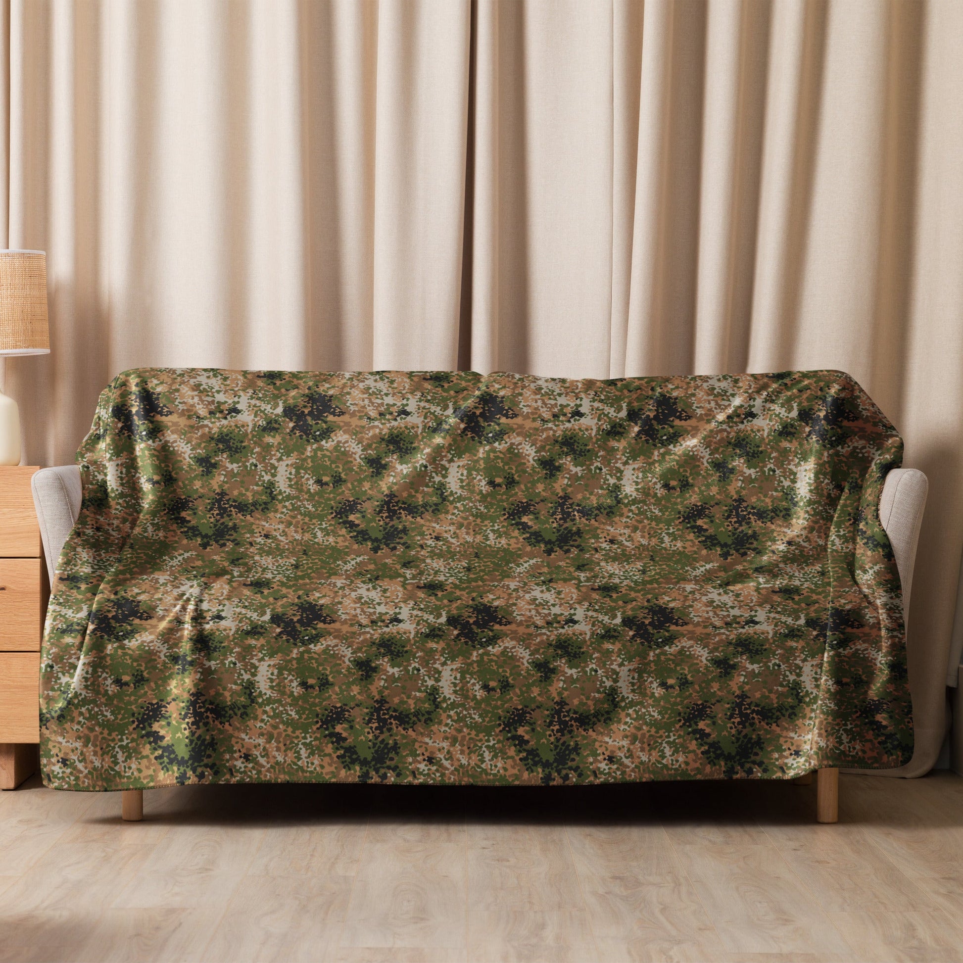 German Flecktarn Multi-terrain CAMO Sherpa Blanket