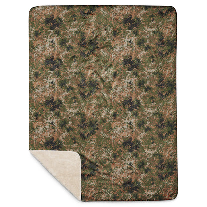 German Flecktarn Multi-terrain CAMO Sherpa Blanket
