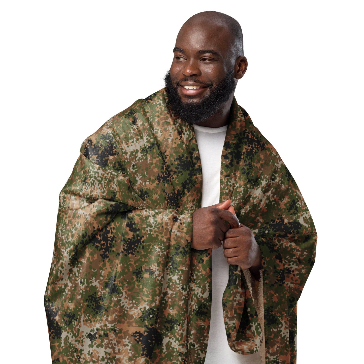 German Flecktarn Multi-terrain CAMO Sherpa Blanket