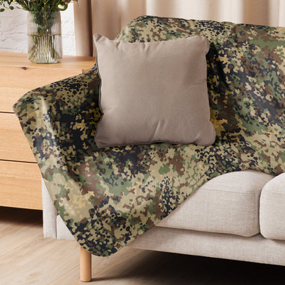 German Flecktarn Multi-terrain CAMO Sherpa blanket - Blankets