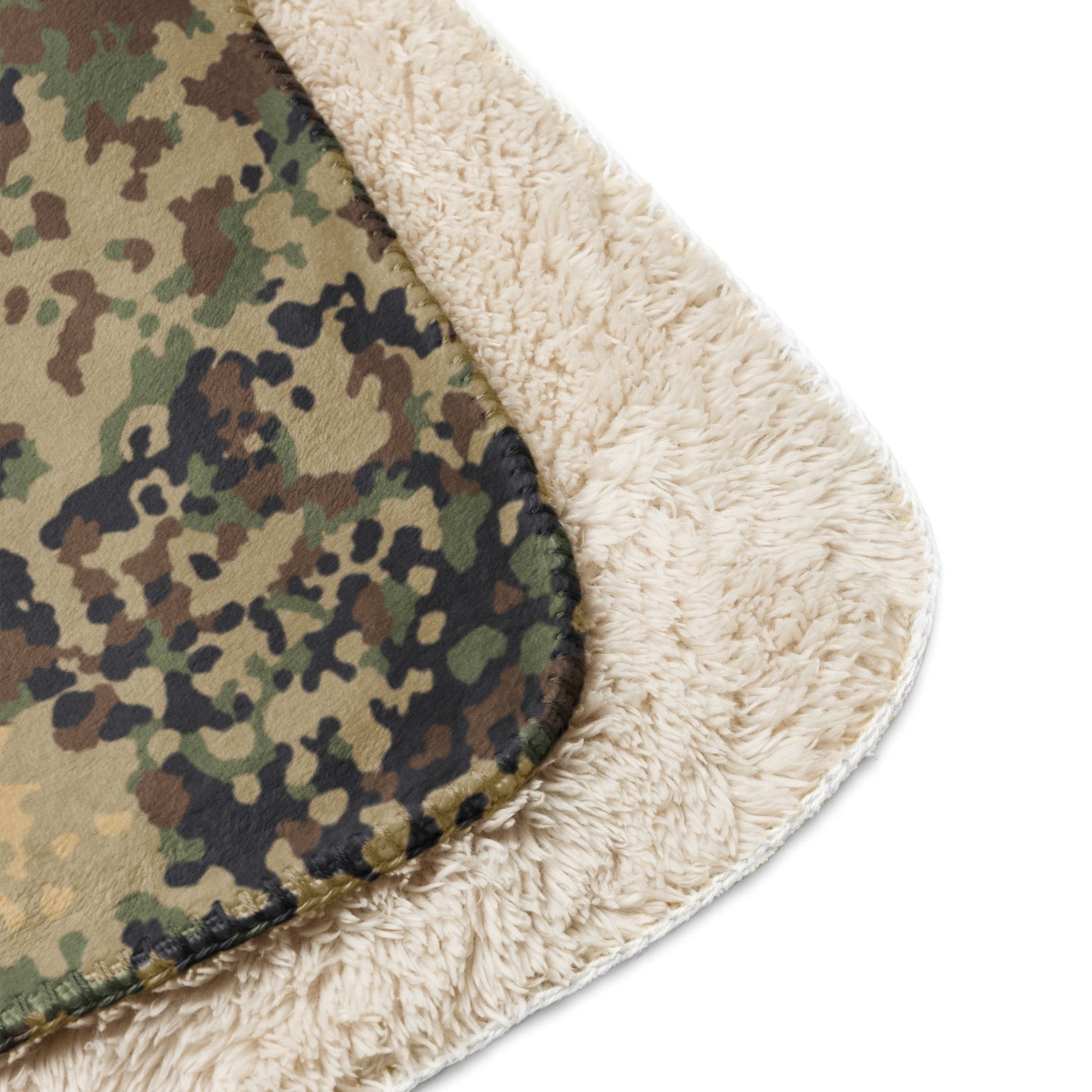 German Flecktarn Multi-terrain CAMO Sherpa blanket - Blankets