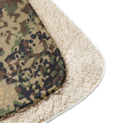 German Flecktarn Multi-terrain CAMO Sherpa blanket - Blankets