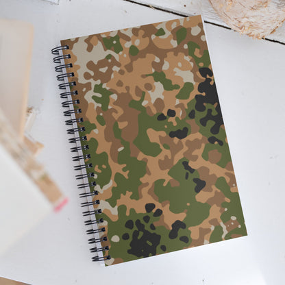 German Flecktarn Multi-terrain CAMO Spiral Notebook