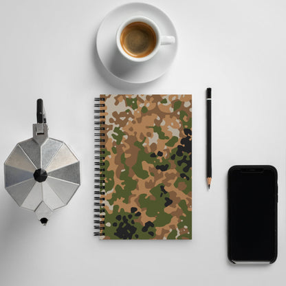 German Flecktarn Multi-terrain CAMO Spiral Notebook