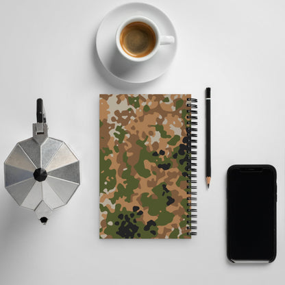 German Flecktarn Multi-terrain CAMO Spiral Notebook