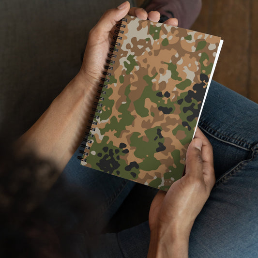 German Flecktarn Multi-terrain CAMO Spiral Notebook