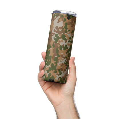 German Flecktarn Multi-terrain CAMO Stainless Steel Tumbler