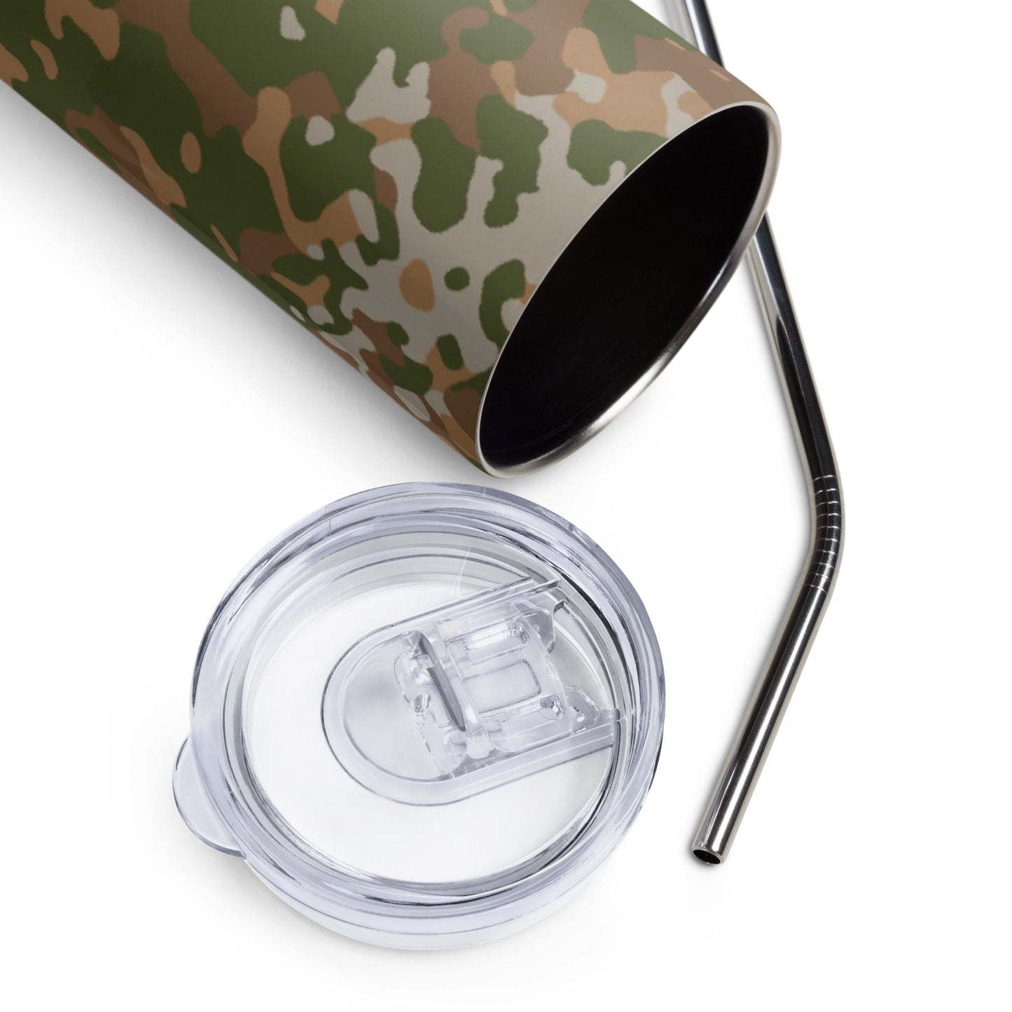 German Flecktarn Multi-terrain CAMO Stainless Steel Tumbler