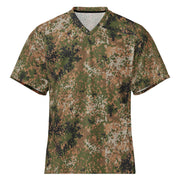 Flecktarn Bundeswehr Multi-Terrain CAMO Unisex American Football Jersey - 2XS