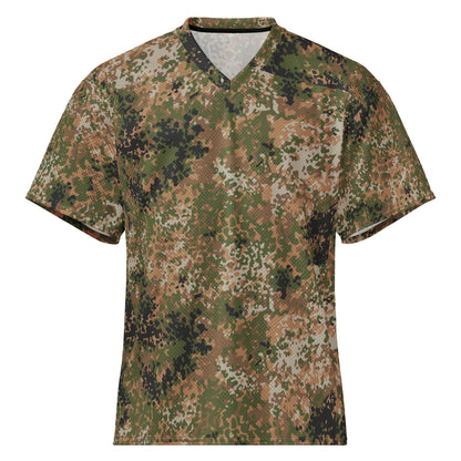 German Flecktarn Multi-terrain CAMO Unisex American Football Jersey - 2XS