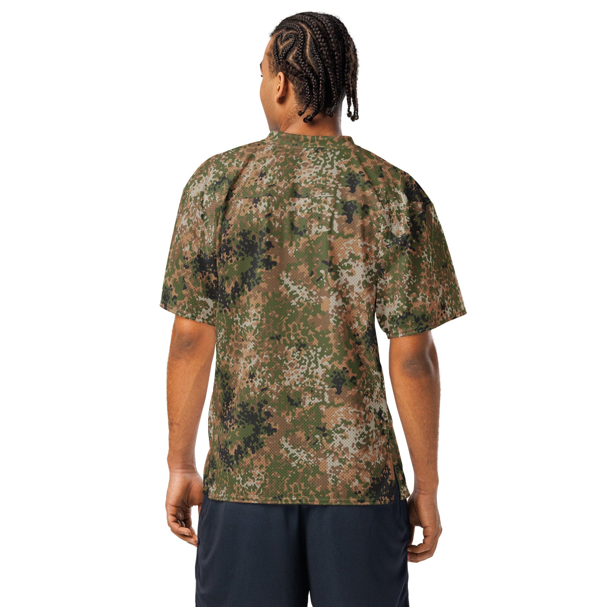 German Flecktarn Multi-terrain CAMO Unisex American Football Jersey