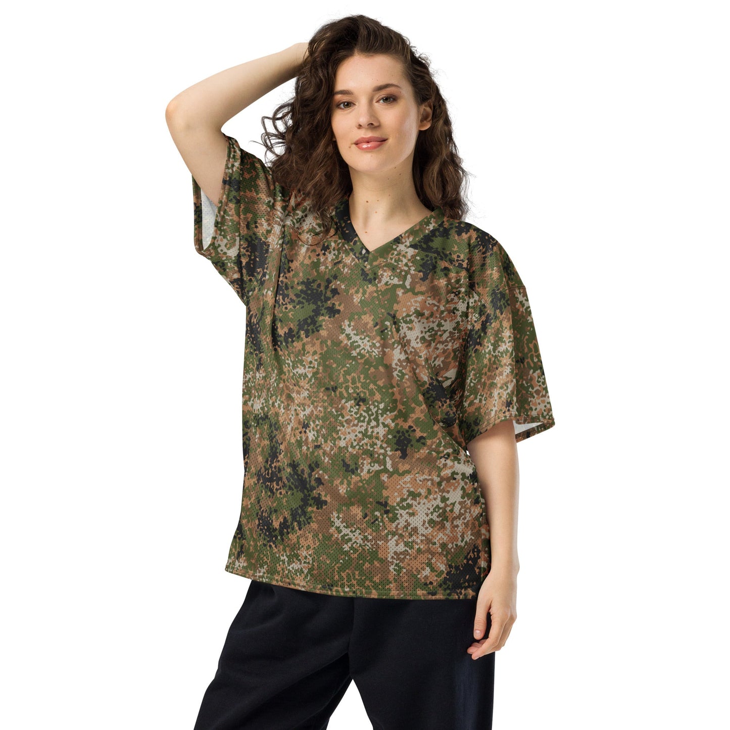 German Flecktarn Multi-terrain CAMO Unisex American Football Jersey