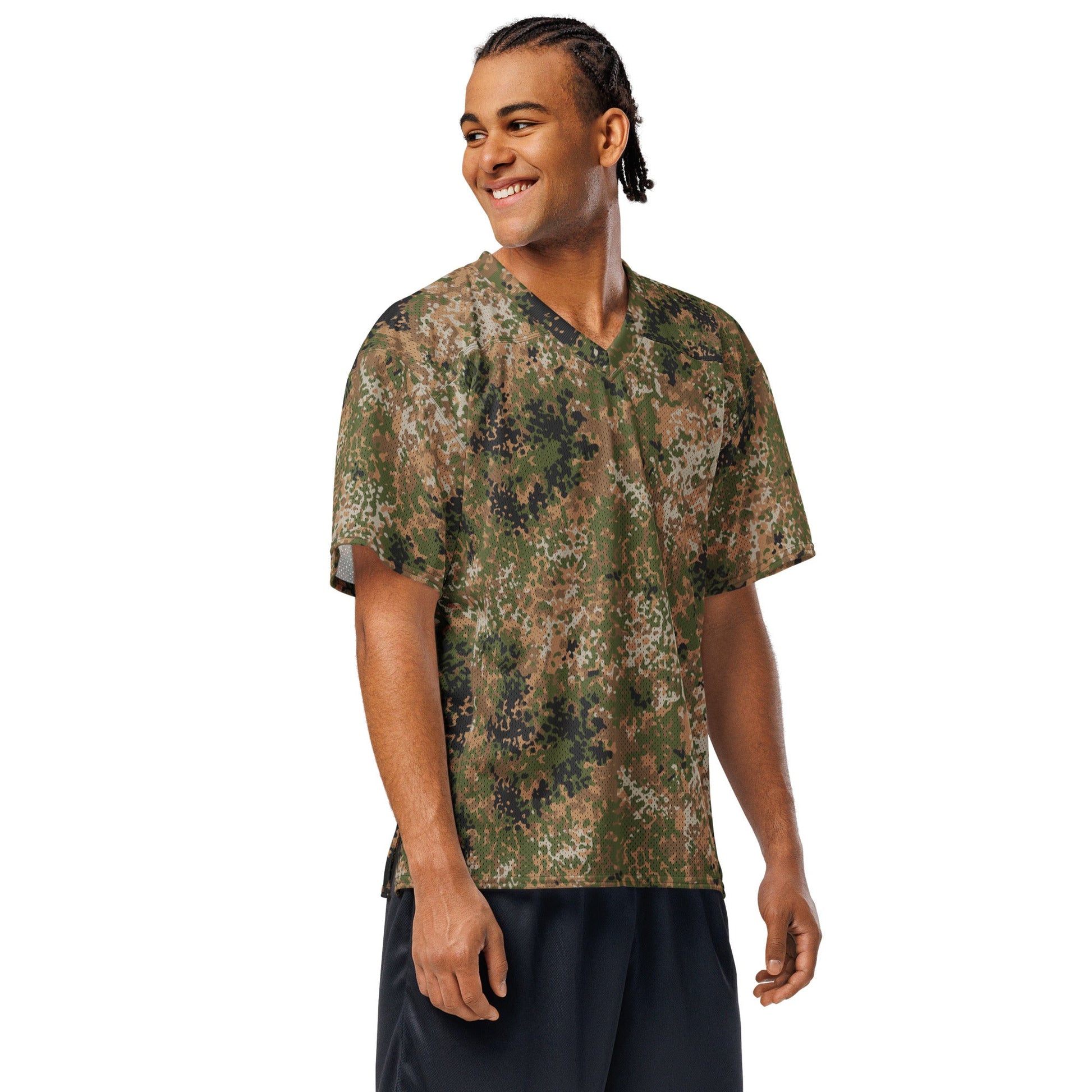 German Flecktarn Multi-terrain CAMO Unisex American Football Jersey