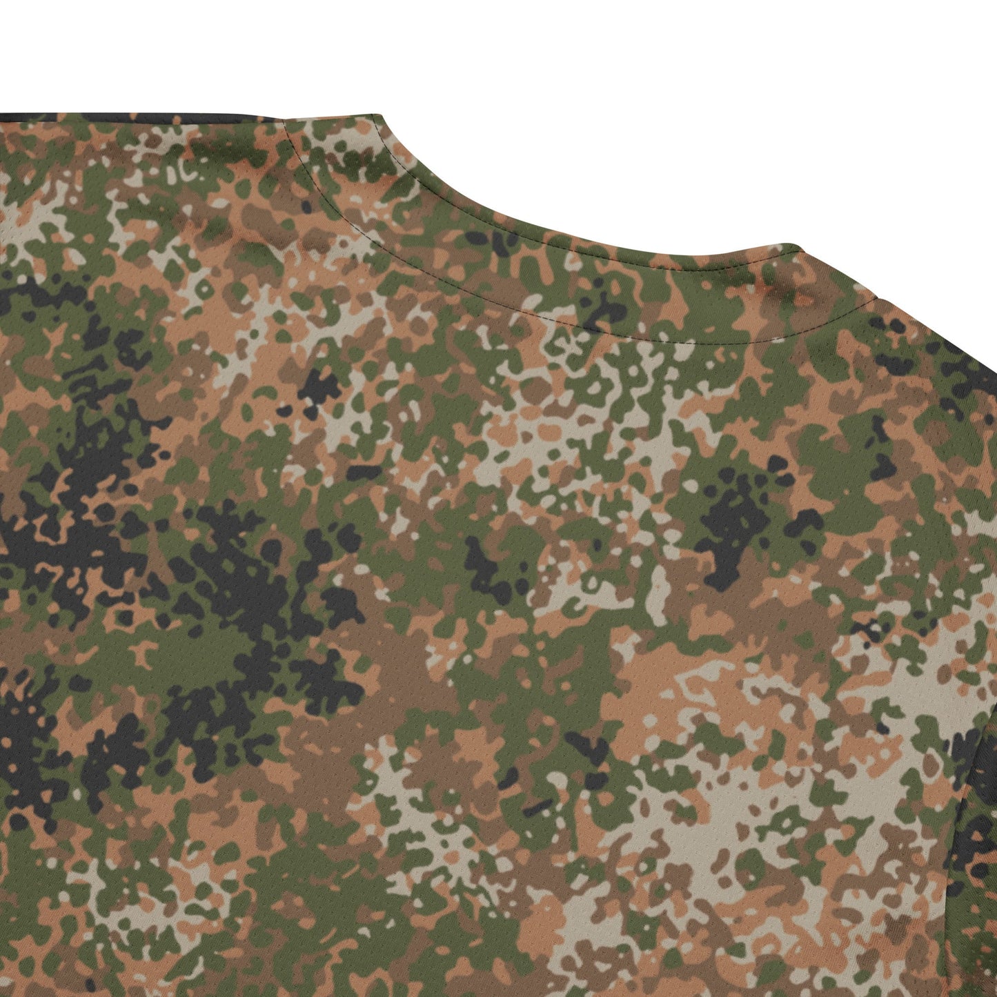 German Flecktarn Multi-terrain CAMO Unisex Baseball Jersey
