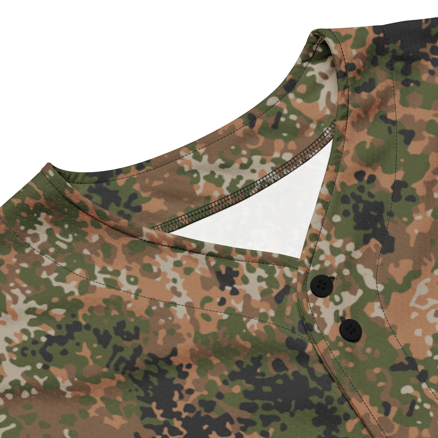 German Flecktarn Multi-terrain CAMO Unisex Baseball Jersey