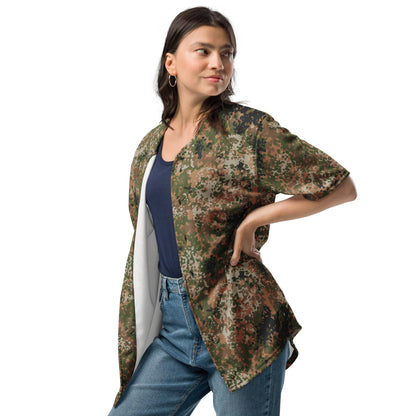 German Flecktarn Multi-terrain CAMO Unisex Baseball Jersey