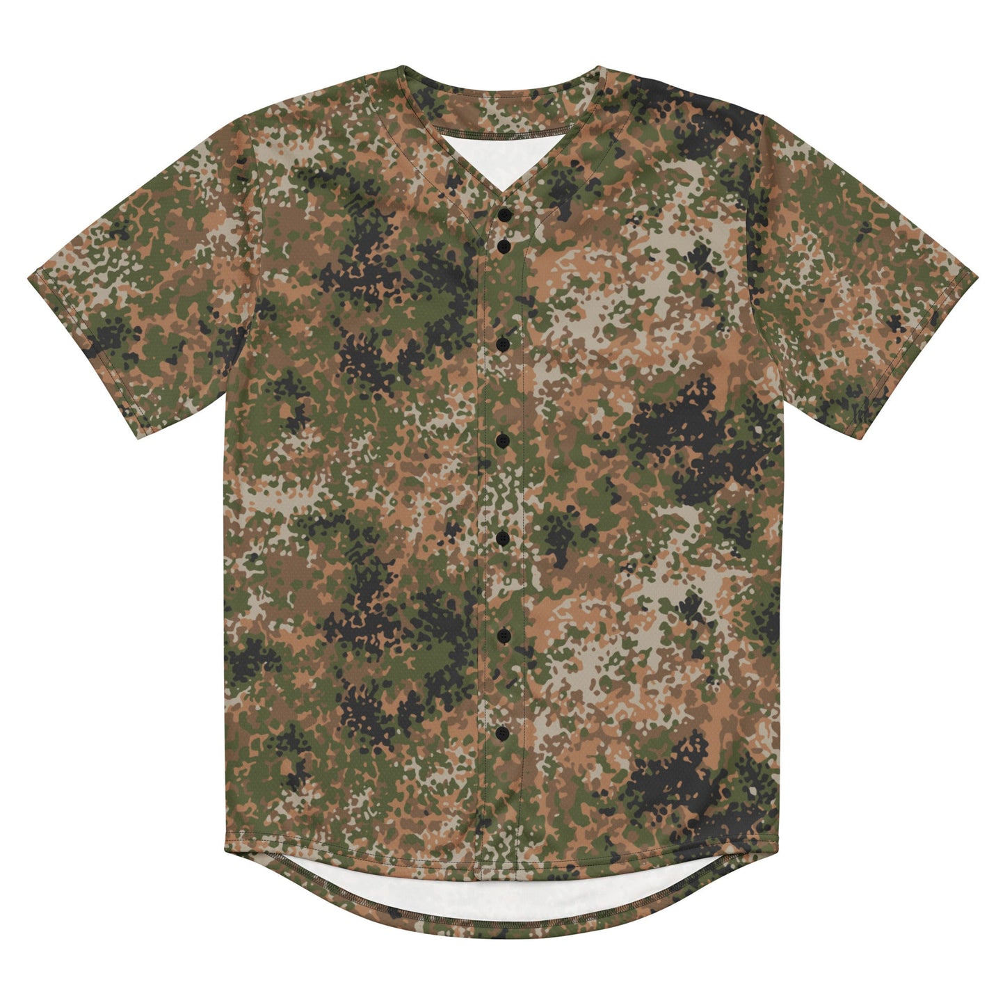 German Flecktarn Multi-terrain CAMO Unisex Baseball Jersey