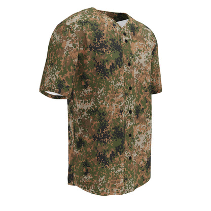 German Flecktarn Multi-terrain CAMO Unisex Baseball Jersey