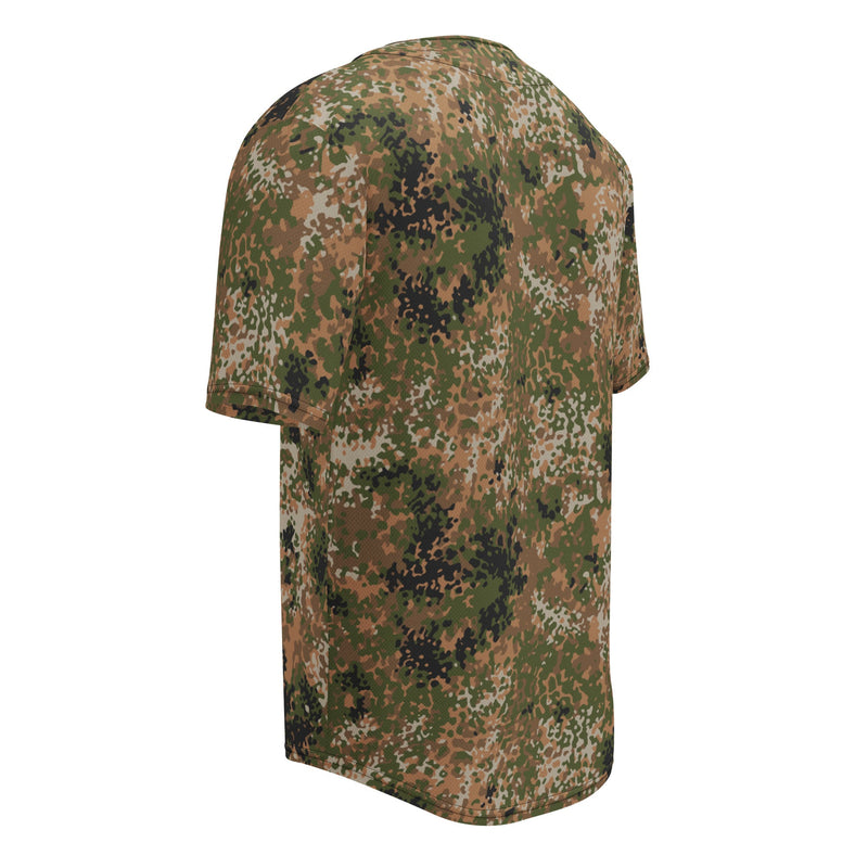 Flecktarn Bundeswehr Multi-Terrain CAMO Unisex Baseball Jersey