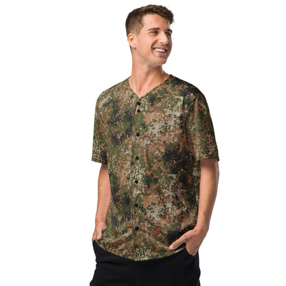 German Flecktarn Multi-terrain CAMO Unisex Baseball Jersey