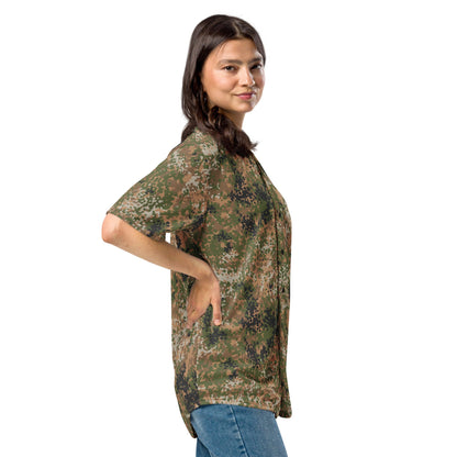 German Flecktarn Multi-terrain CAMO Unisex Baseball Jersey