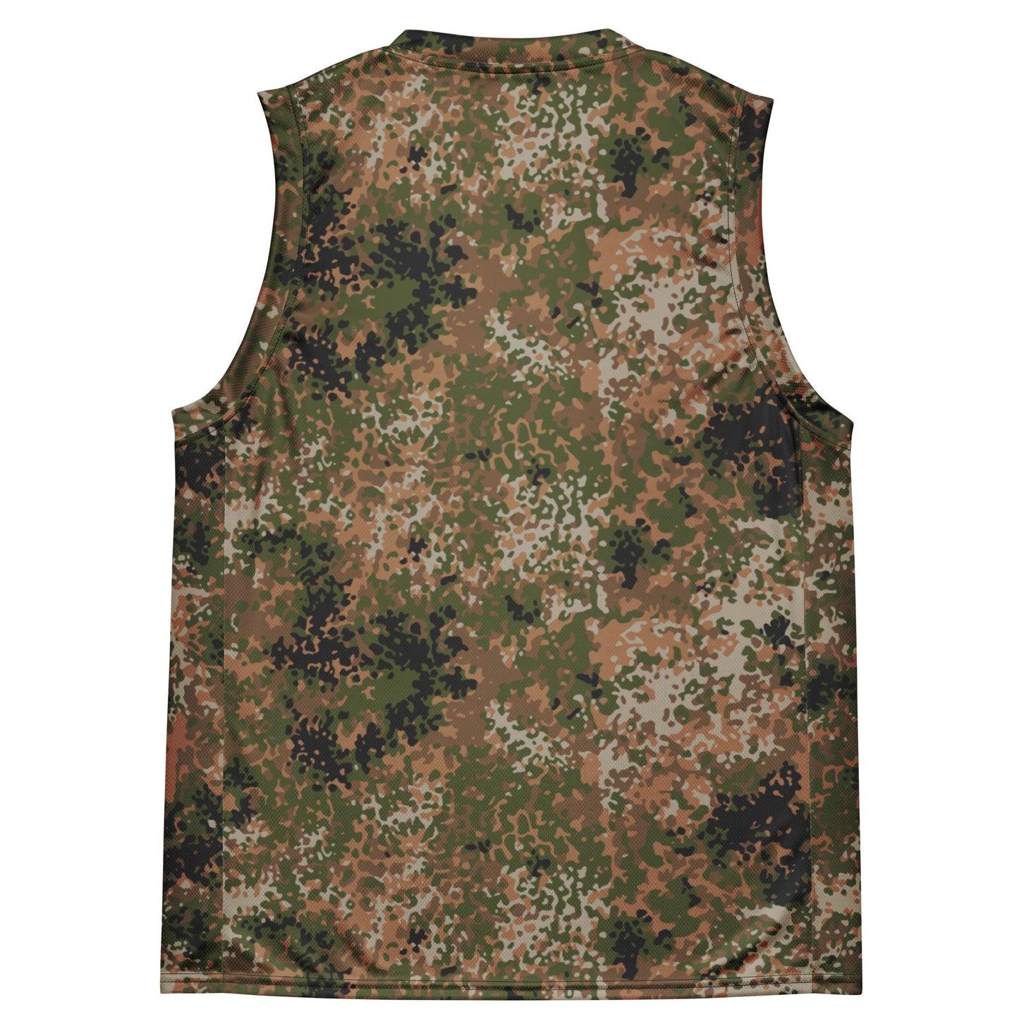 German Flecktarn Multi-terrain CAMO Unisex Basketball Jersey