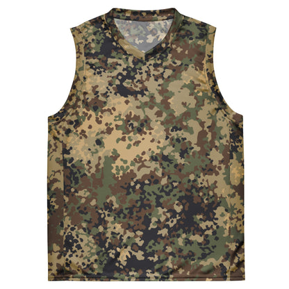 German Flecktarn Multi-terrain CAMO unisex basketball jersey - Basketball Jerseys