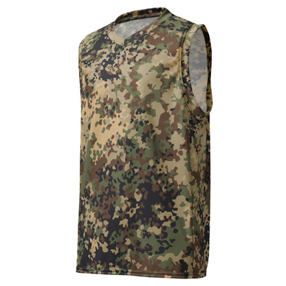 German Flecktarn Multi-terrain CAMO unisex basketball jersey - Basketball Jerseys