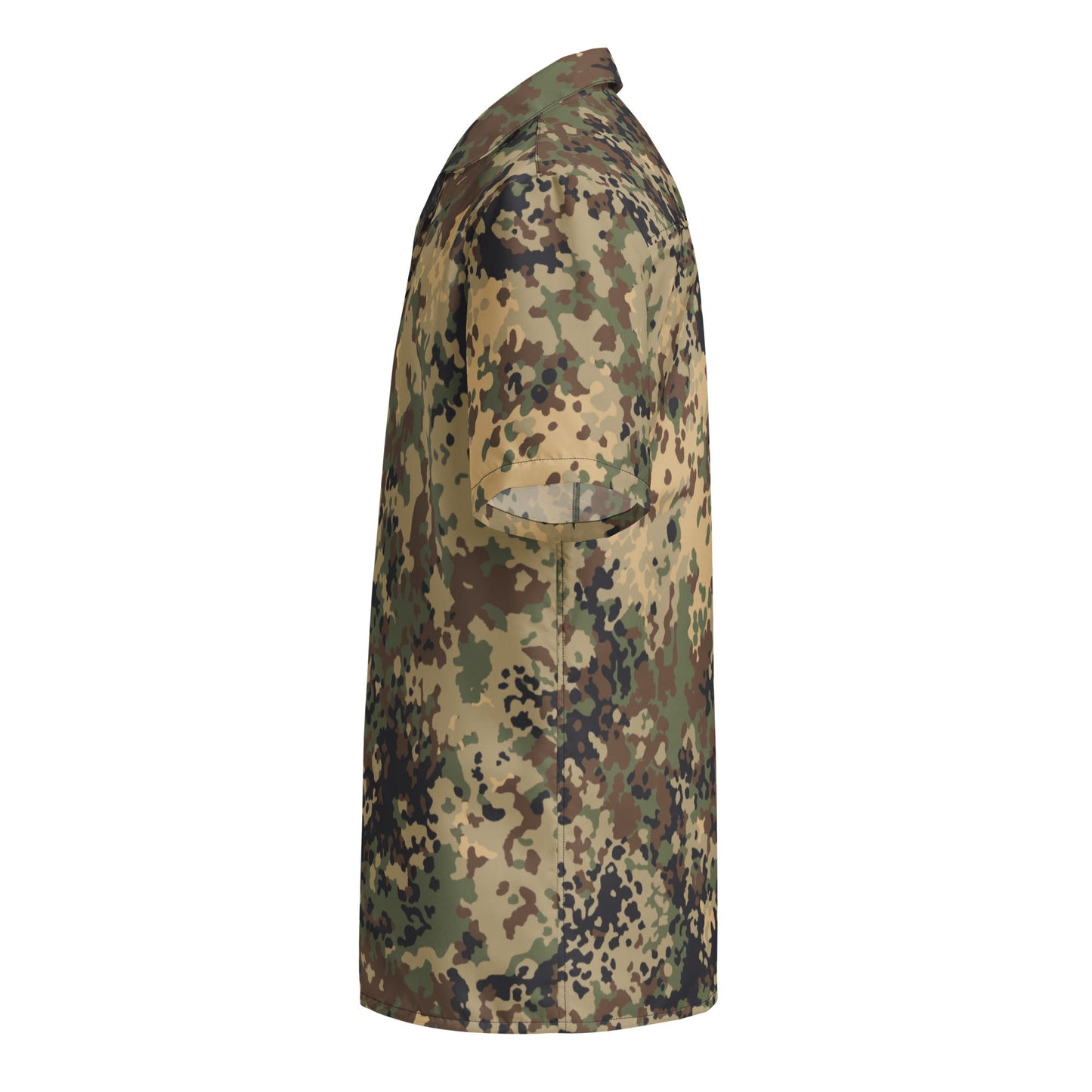 German Flecktarn Multi-terrain CAMO Unisex button shirt - Button Shirts