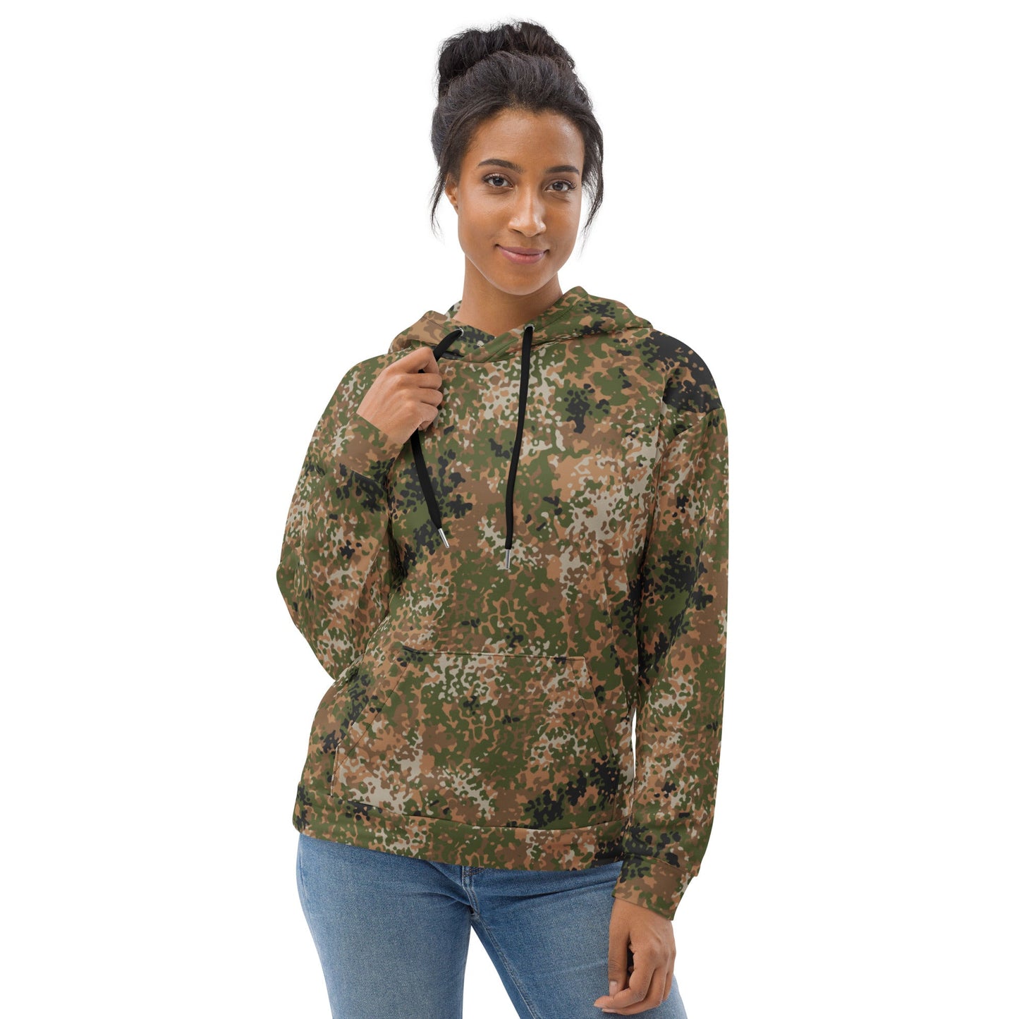 German Flecktarn Multi-terrain CAMO Unisex Hoodie