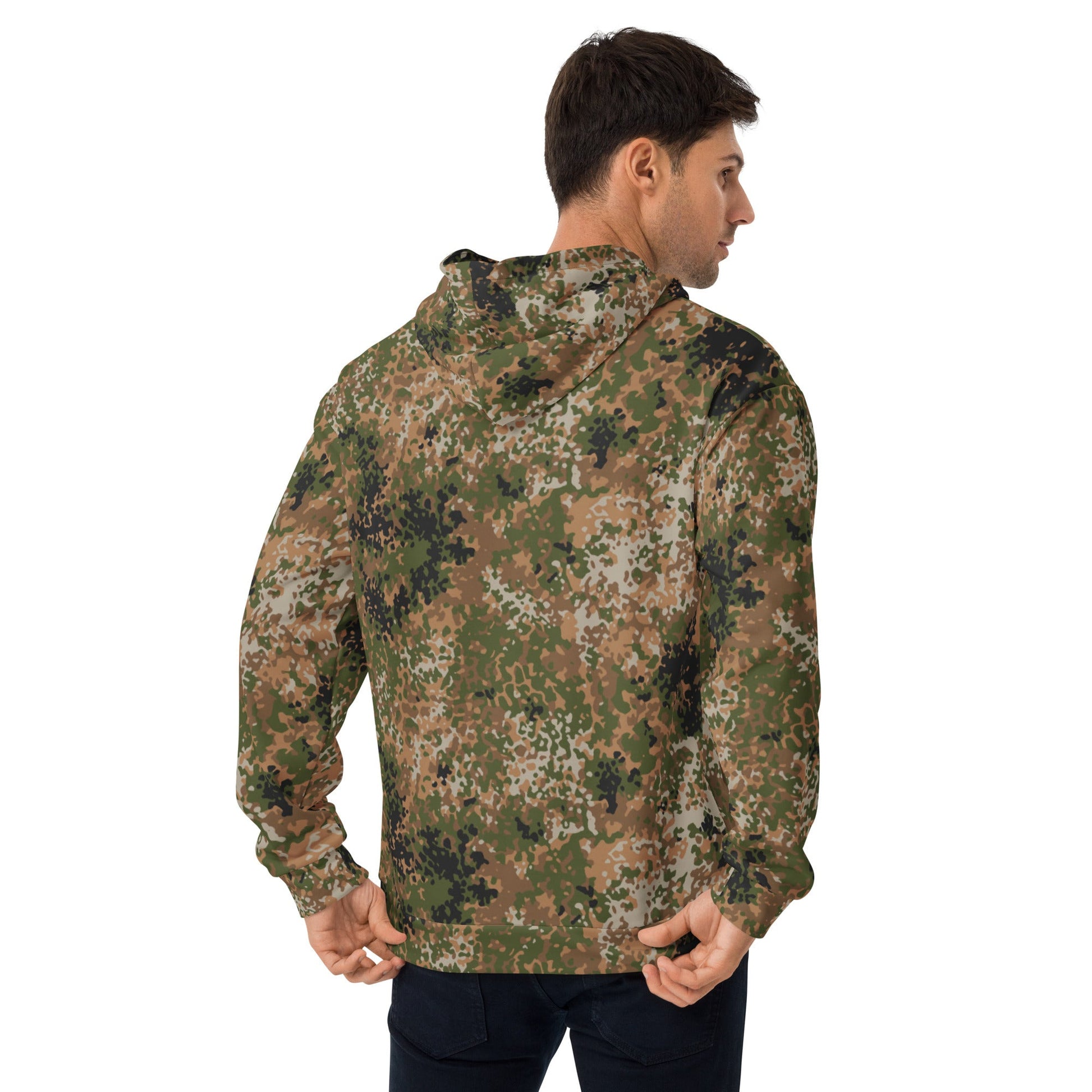 German Flecktarn Multi-terrain CAMO Unisex Hoodie