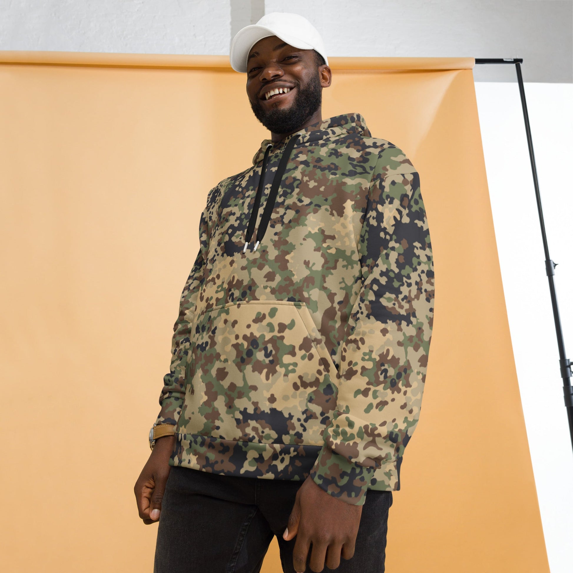 German Flecktarn Multi-terrain CAMO Unisex Hoodie - Hoodies