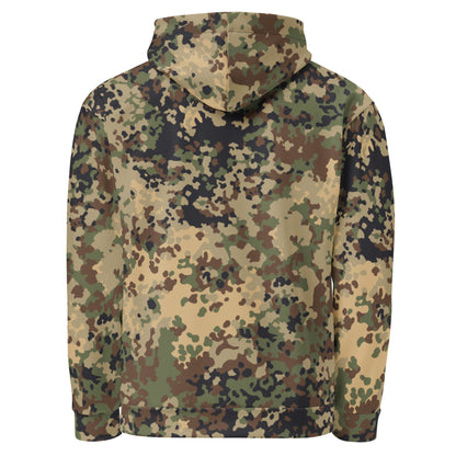 German Flecktarn Multi-terrain CAMO Unisex Hoodie - Hoodies