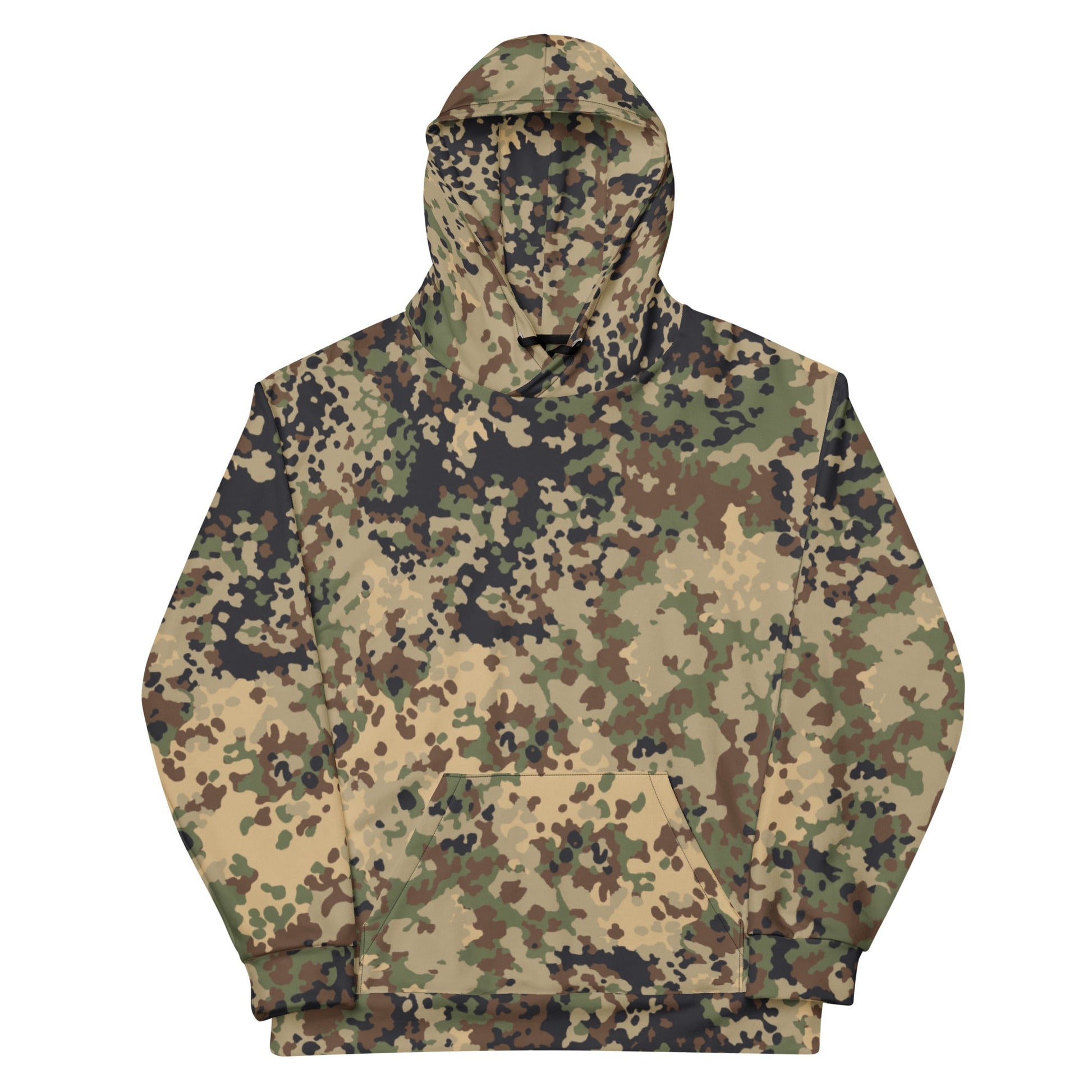 German Flecktarn Multi-terrain CAMO Unisex Hoodie - Hoodies