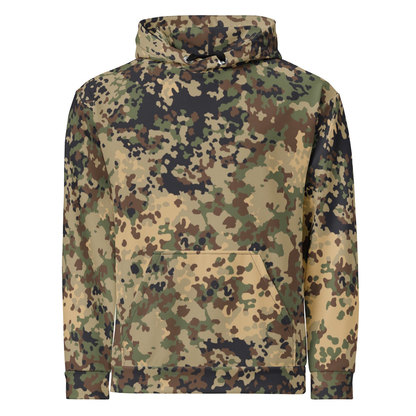 German Flecktarn Multi-terrain CAMO Unisex Hoodie - Hoodies