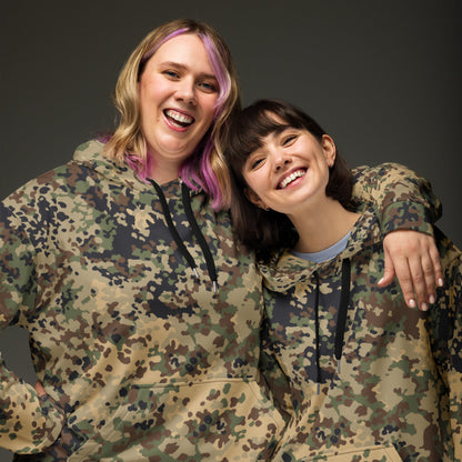 German Flecktarn Multi-terrain CAMO Unisex Hoodie - Hoodies