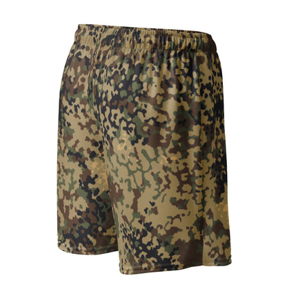 German Flecktarn Multi-terrain CAMO Unisex mesh shorts - Mesh Shorts