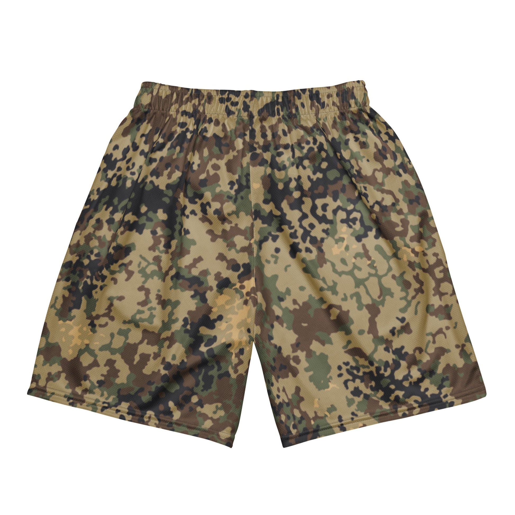 German Flecktarn Multi-terrain CAMO Unisex mesh shorts - Mesh Shorts
