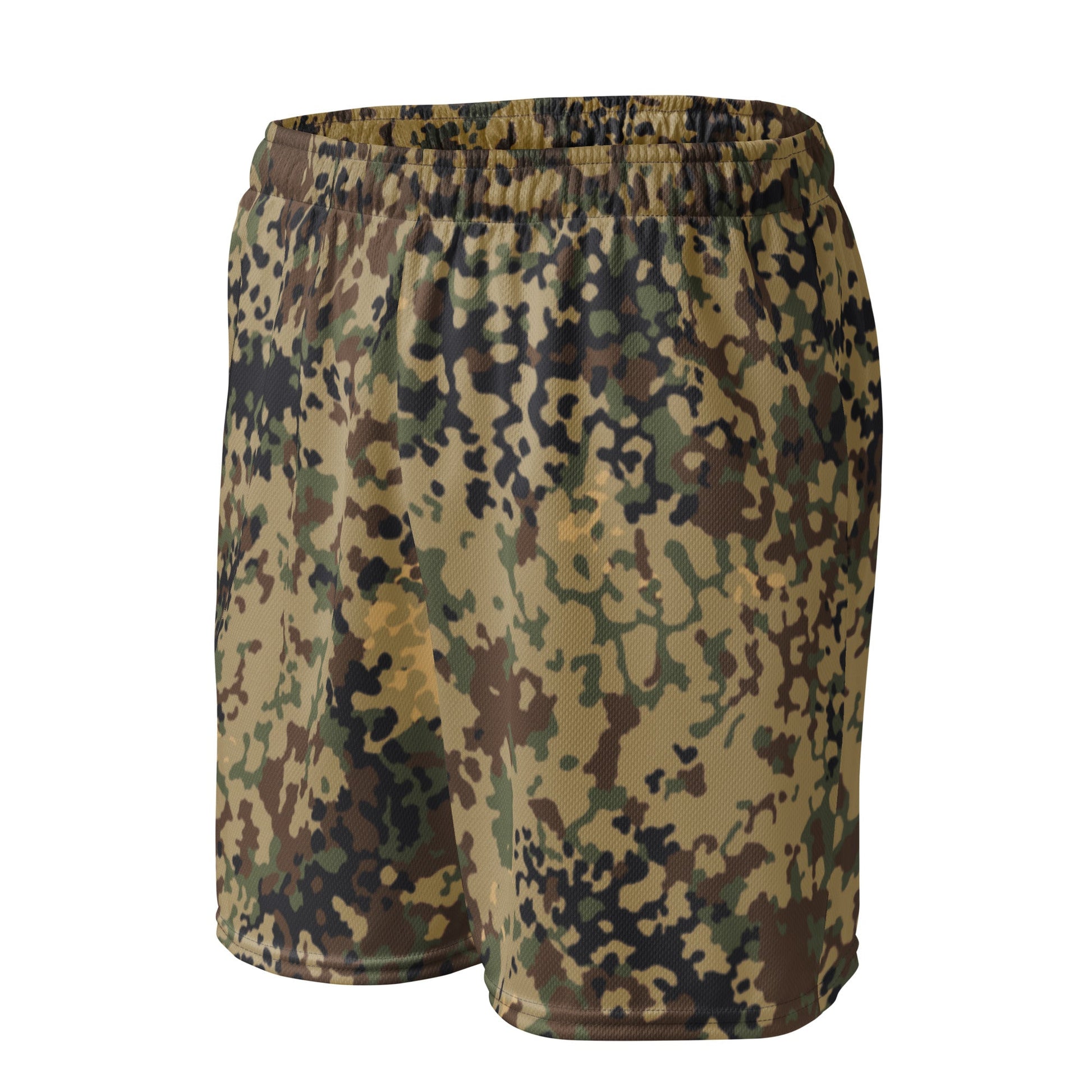 German Flecktarn Multi-terrain CAMO Unisex mesh shorts - Mesh Shorts