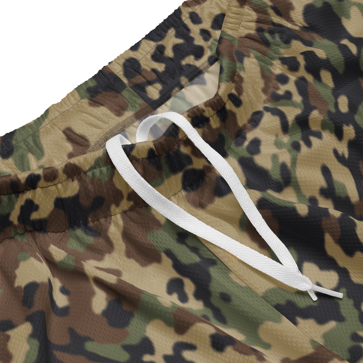 German Flecktarn Multi-terrain CAMO Unisex mesh shorts - Mesh Shorts