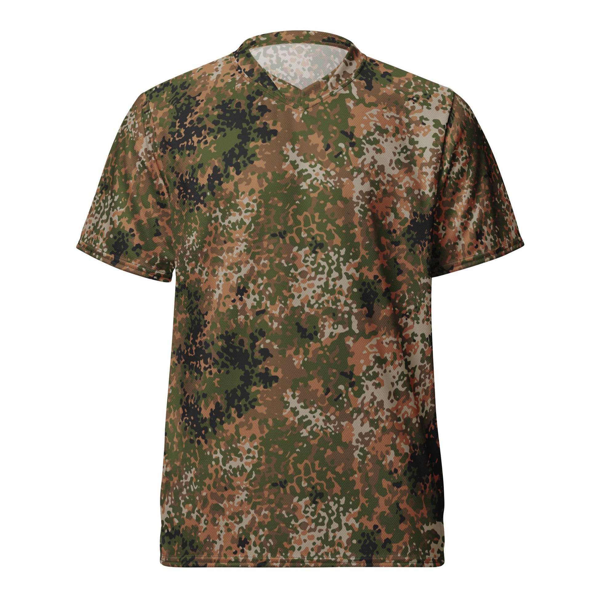 German Flecktarn Multi-terrain CAMO Unisex Sports Jersey
