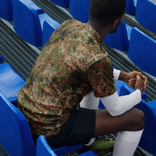 German Flecktarn Multi-terrain CAMO Unisex Sports Jersey