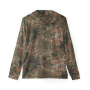 Flecktarn Bundeswehr Multi-Terrain CAMO Unisex Sports Warmup Hoodie