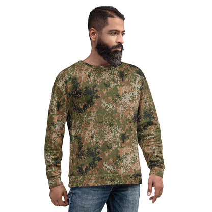 German Flecktarn Multi-terrain CAMO Unisex Sweatshirt