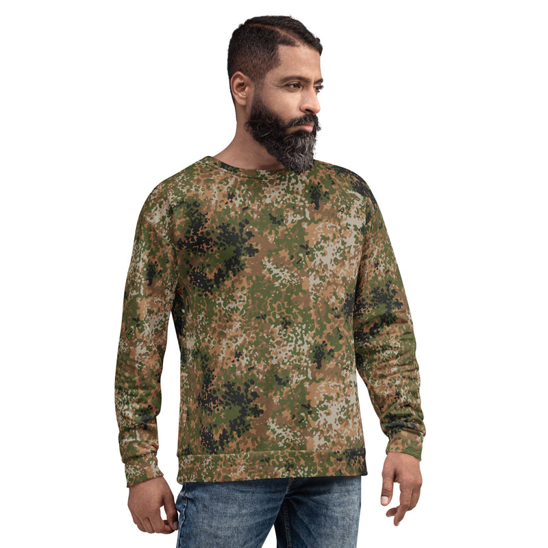 Flecktarn Bundeswehr Multi-Terrain CAMO Unisex Sweatshirt