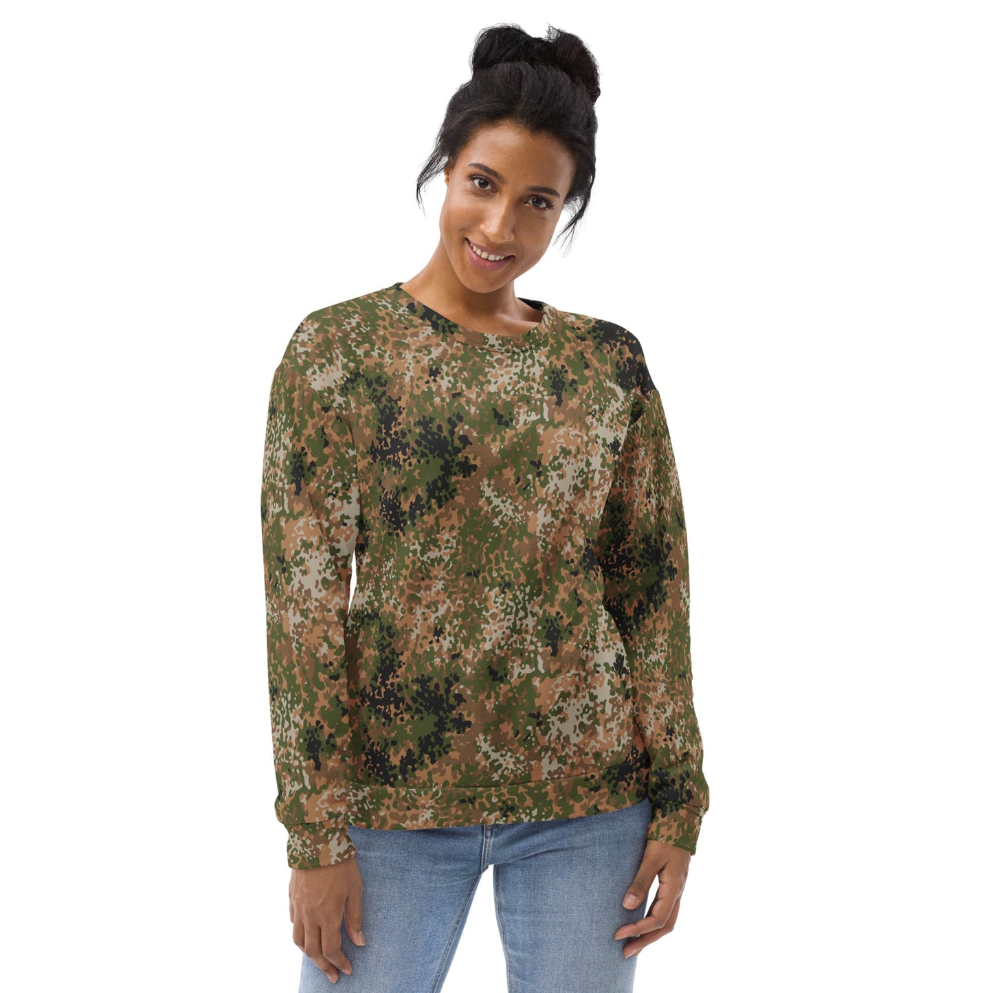 German Flecktarn Multi-terrain CAMO Unisex Sweatshirt