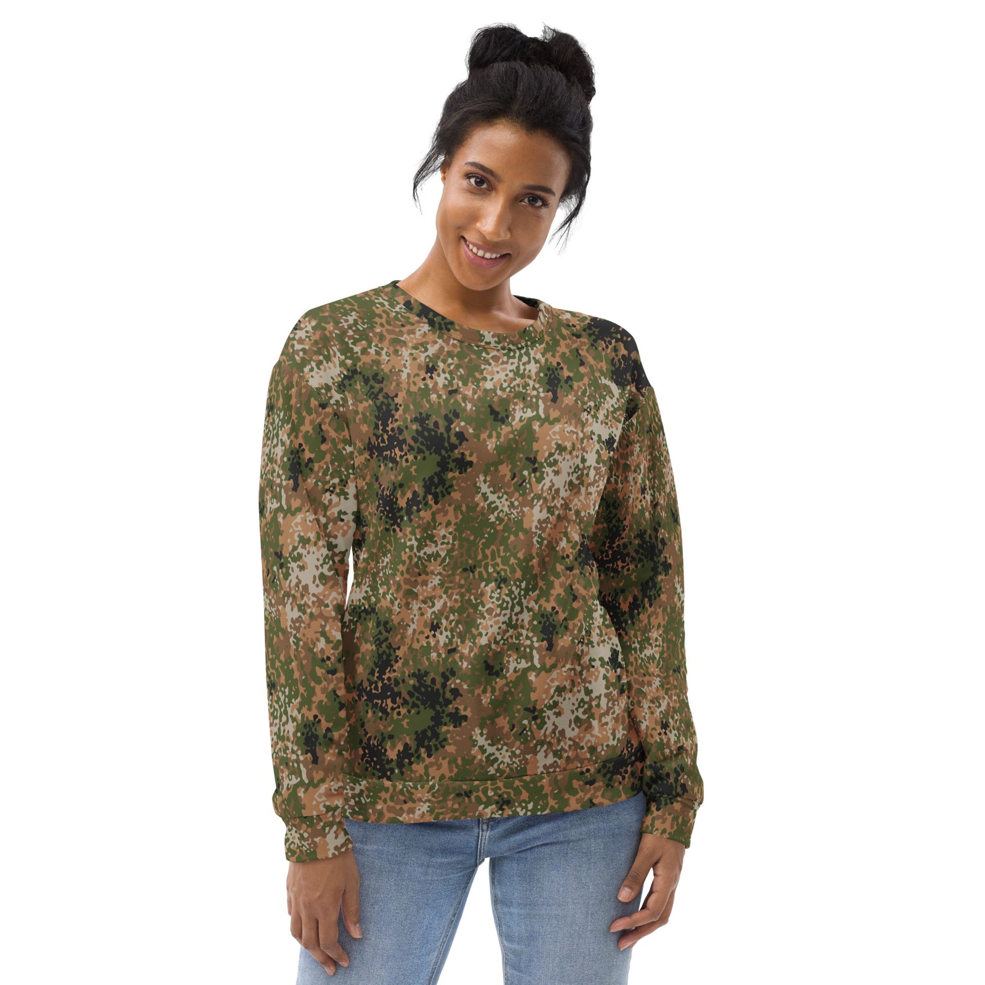 German Flecktarn Multi-terrain CAMO Unisex Sweatshirt